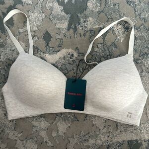 Tommy John Gray Wireless Bra Seamless Comfort